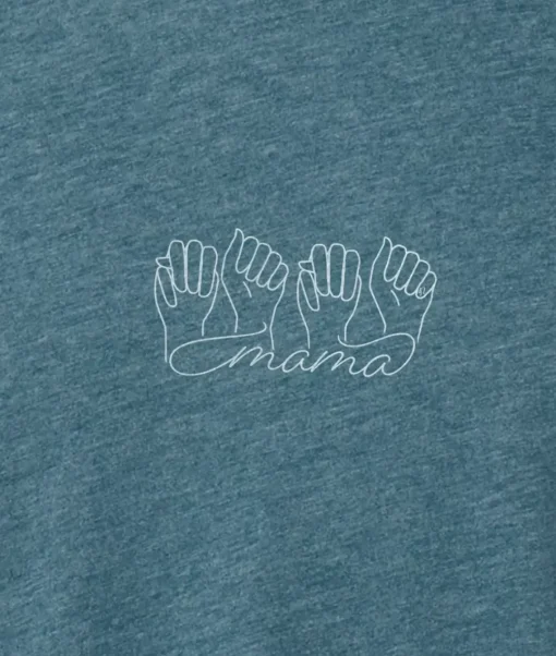 Ridiculously Soft Heather Sueded Graphic Tee | Mama Signed