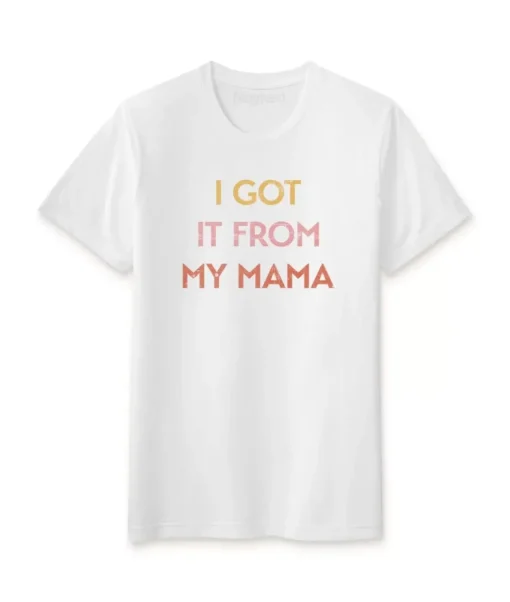 Ridiculously Soft Heather Sueded Graphic Tee | I Got It From My Mama