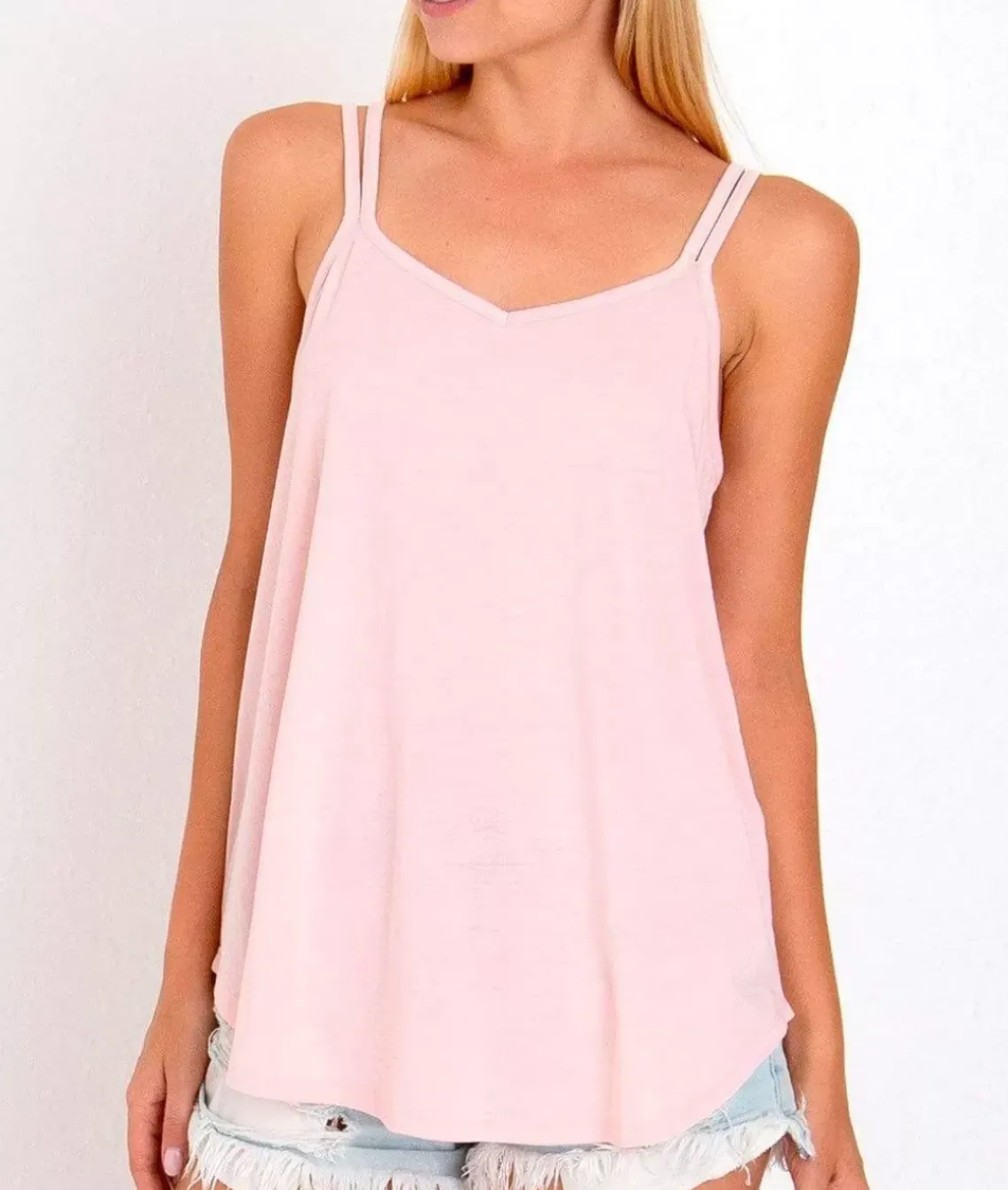 Ridiculously Soft Vintage Wash Strappy Tank