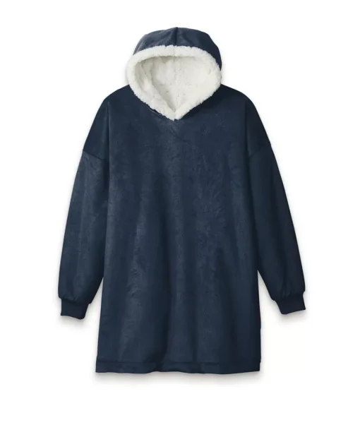 Ridiculously Soft Wearable Hooded Blanket