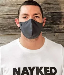 Water Repellent All-Day Multi-Layer Cloth Washable Face Covering Mask