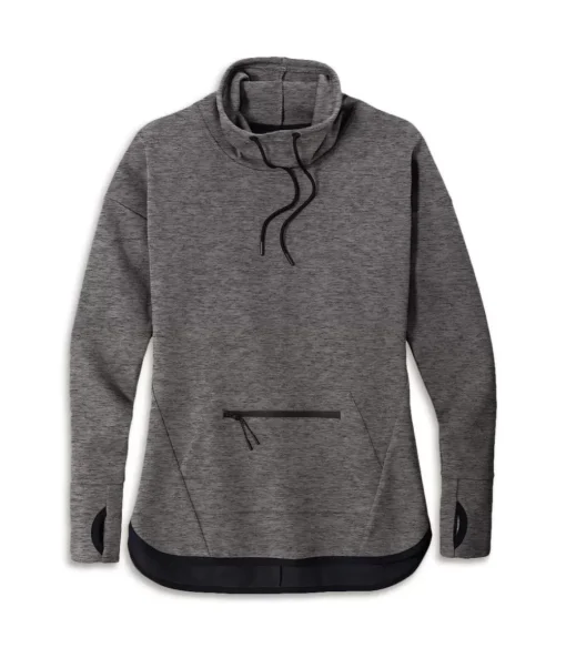 Women'S Athleisure Cowl Neck Pullover