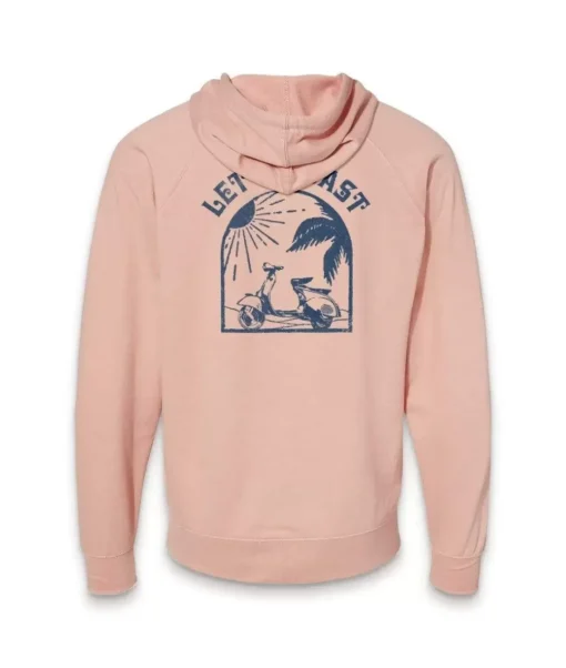 Women'S French Terry Full-Zip Graphic Hoodie | Let'S Coast