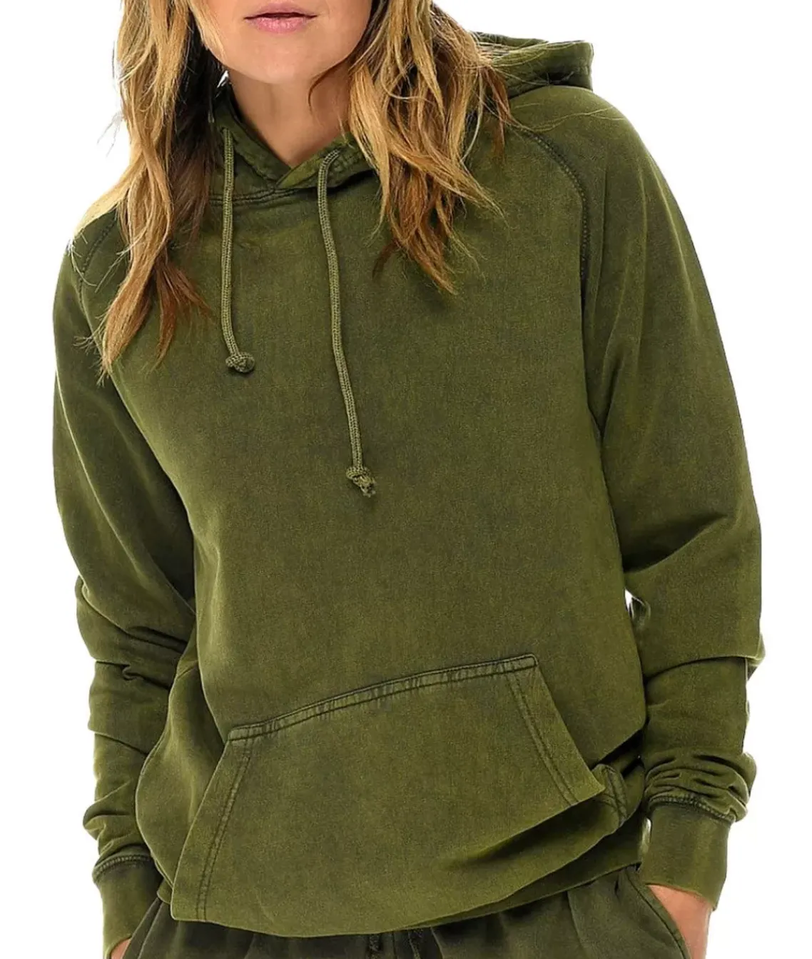 Women'S Oversized Vintage Fleece Raglan Hoodie