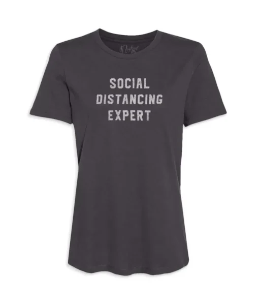 Women'S Ridiculously Soft 100% Cotton Graphic Tee | Social Distancing Expert