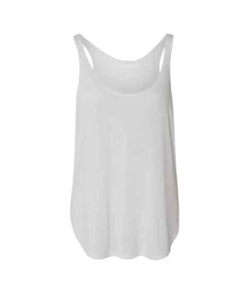 Women'S Ridiculously Soft Lightweight Flowy Tank Top With Side Slits
