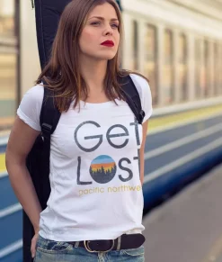 Women'S Ridiculously Soft Graphic Tee | Get Lost
