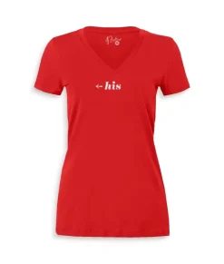 Women'S Ridiculously Soft Deep V Graphic Tee | His