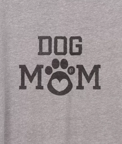 Women'S Ridiculously Soft Vintage Crop Graphic Tee | Dog Mom