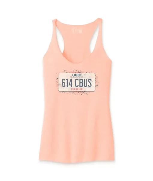 Women'S Ridiculously Soft Lightweight Racerback Graphic Tank | 614 Cbus