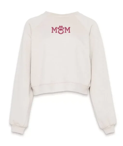 Women'S Ridiculously Soft Mid-Length Raglan Graphic Pullover | Mom Paw Print