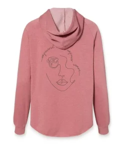 Women'S Ridiculously Soft Washed Full-Zip Graphic Hoodie | Empowered Women