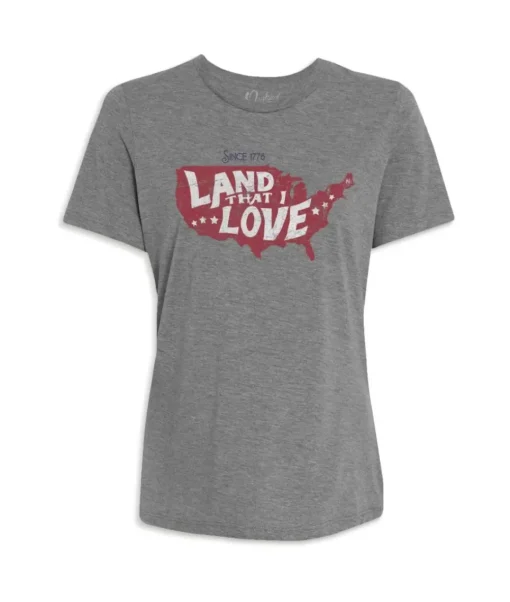 Women'S Ridiculously Soft Lightweight Graphic Tee | Land That I Love