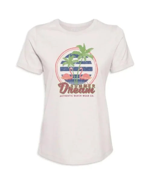 Women'S Ridiculously Soft 100% Cotton Graphic Tee | Summer Dream