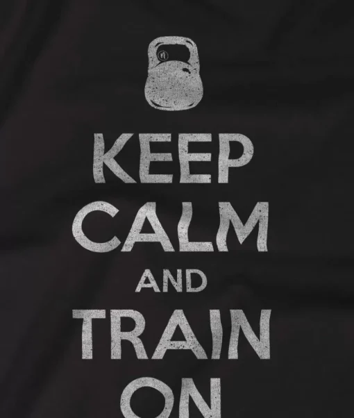Women'S Ridiculously Soft Cropped Racerback Graphic Tank | Keep Calm