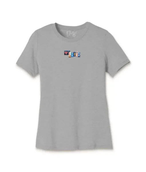 Women'S Ridiculously Soft Lightweight Graphic Tee | Loved