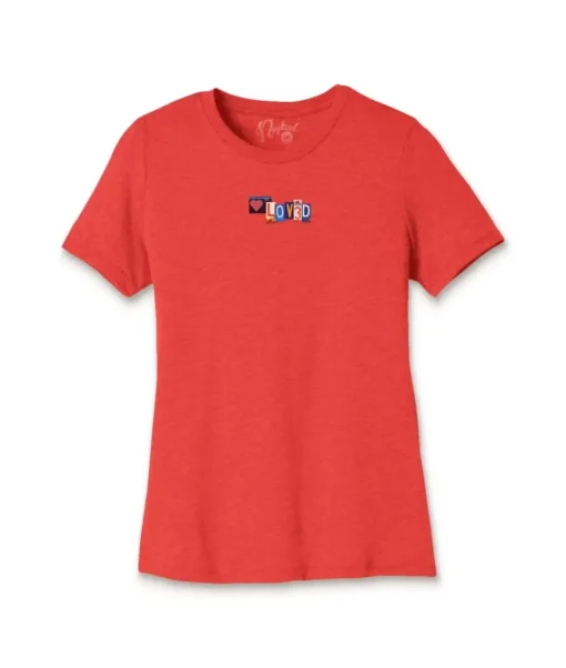 Women'S Ridiculously Soft Lightweight Graphic Tee | Loved