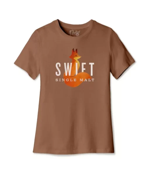 Women'S Ridiculously Soft Relaxed Fit 100% Cotton Graphic T-Shirt | Swift Single Malt