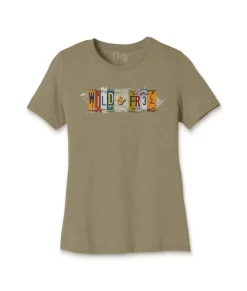 Women'S Ridiculously Soft Lightweight Graphic Tee | Wild & Free