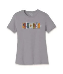 Women'S Ridiculously Soft Lightweight Graphic Tee | Wild & Free