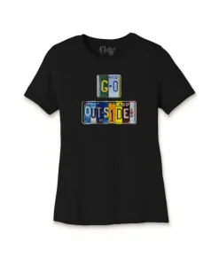 Women'S Ridiculously Soft Lightweight Graphic Tee | Go Outside