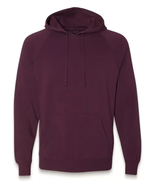 Women'S Ridiculously Soft Boyfriend Raglan Sleeve Hooded Pullover Sweatshirt