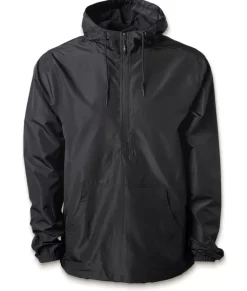Women'S Soft Lightweight Oversized Half-Zip Pullover Windbreaker Anorak