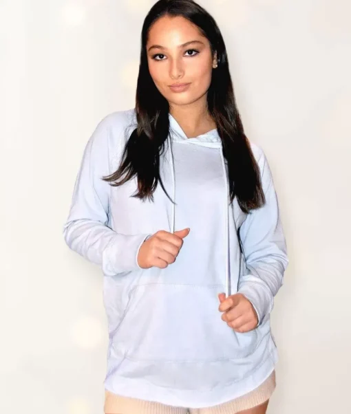 Women'S Soft Tunic Fleece Hoodie